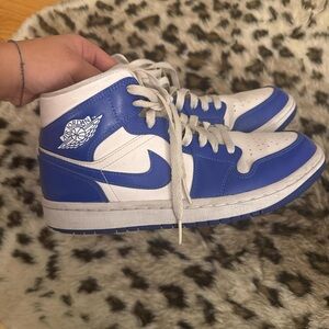 Jordan Women's Sneakers Blue and White